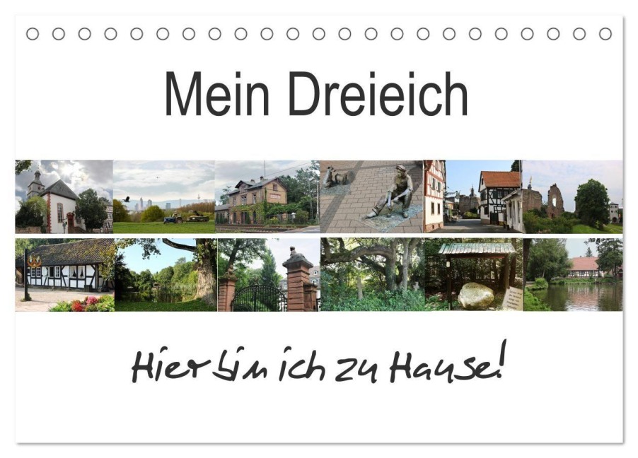 Mein Dreieich (Tischkalender 2027 DIN A5 quer), CALVENDO Monatskalender - Eva Ola Feix