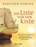 Cover-Bild zum Titel 'Die Liste vor der Kiste' von 'Ruediger Dahlke'