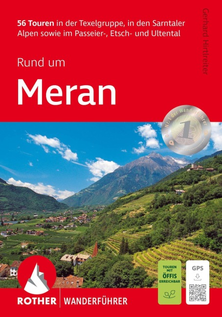 ROTHER Wanderführer Rund um Meran - Gerhard Hirtlreiter