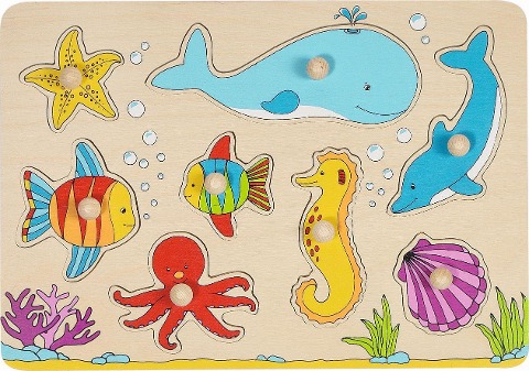 Steckpuzzle Unterwasserwelt - 