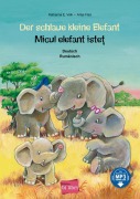 Cover-Bild zum Titel 'Der schlaue kleine Elefant. Deutsch-Rumänisch' von 'Katharina E. Volk'