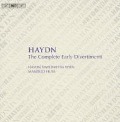 Cover-Bild zum Titel 'Sämtliche frühen Divertimenti' von 'Standage/Huss/Haydn Sinfonietta Wien'