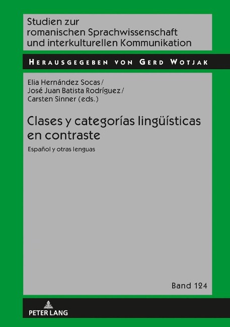 Clases y categorías lingüísticas en contraste - 