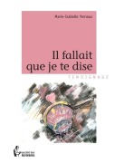 Cover-Bild zum Titel 'Il fallait que je te dise' von 'Marie-Isabelle Yernaux'