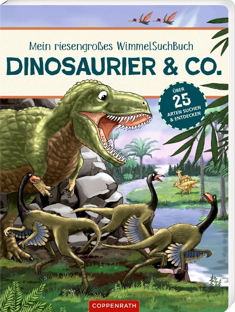 Mein riesengroßes WimmelSuchBuch: Dinosaurier & Co. - 