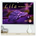 Lila - die mystische Farbe (hochwertiger Premium Wandkalender 2025 DIN A2 quer), Kunstdruck in Hochglanz - Peter Roder