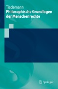 Cover-Bild zum Titel 'Philosophische Grundlagen der Menschenrechte' von 'Paul Tiedemann'