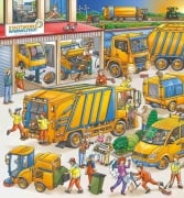 Cover-Bild zum Titel 'Müllabfuhr Wimmelbuch' von ''