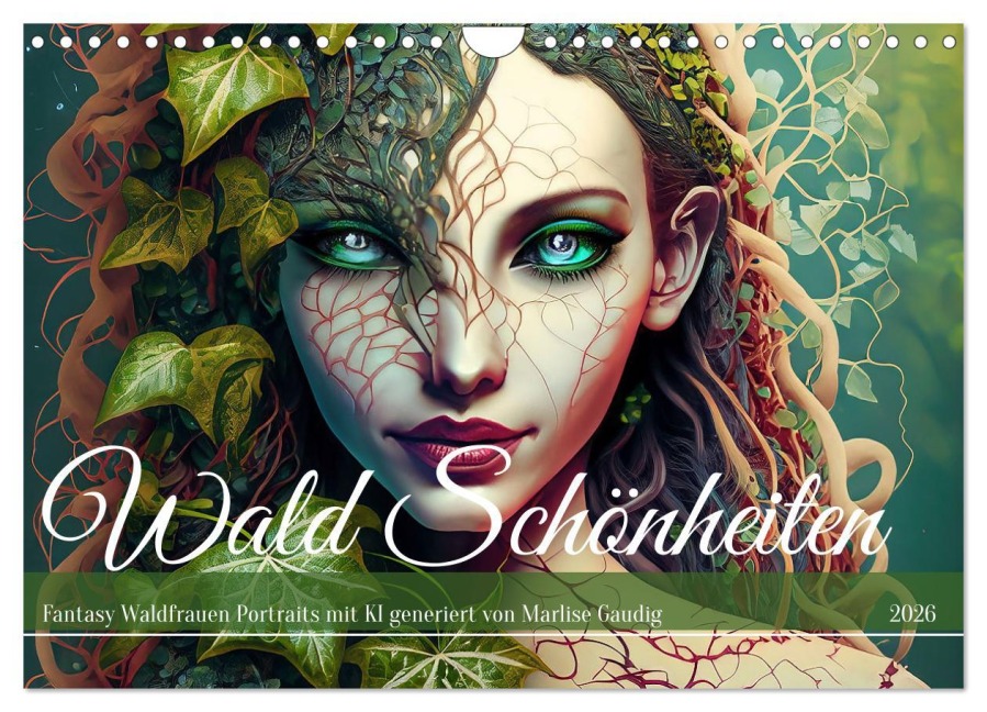 Wald Schönheiten (Wandkalender 2026 DIN A4 quer), CALVENDO Monatskalender - Marlise Gaudig