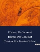 Cover-Bild zum Titel 'Journal Des Goncourt' von 'Edmond de Goncourt'
