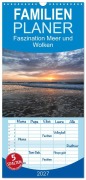 Cover-Bild zum Titel 'Familienplaner 2027 - Faszination Meer und Wolken mit 5 Spalten (Wandkalender, 21 x 45 cm) CALVENDO' von 'Klaus Hoffmann'