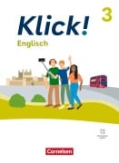 Cover-Bild zum Titel 'Klick! Englisch - Band 3: 7. Schuljahr - Ausgabe ab 2023 - Schulbuch' von 'Berit Rudolph, Martina Koch'