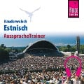 Cover-Bild zum Titel 'Reise Know-How Kauderwelsch AusspracheTrainer Estnisch' von 'Irja Grönholm'