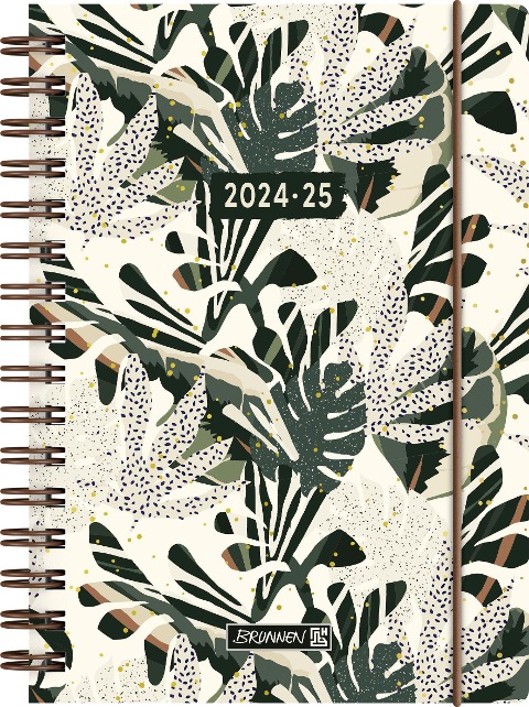 Schülerkalender 2024/2025 "Little Plants", 1 Seite = 1 Tag, A5, 352 Seiten, mehrfarbig - 
