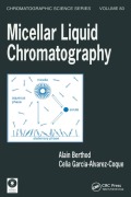 Cover-Bild zum Titel 'Micellar Liquid Chromatography' von ''