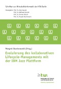 Cover-Bild zum Titel 'Evaluierung des kollaborativen Lifecycle-Managements mit der IBM Jazz Plattform' von ''
