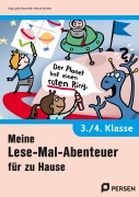 Cover-Bild zum Titel 'Meine Lese-Mal-Abenteuer für zu Hause - 3./4. Kl.' von 'Anja Lipke-Bauriedel, Marcel Scheler'