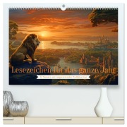 Cover-Bild zum Titel 'Lesezeichen für das ganze Jahr - 12 Monate mit inspirierender Weltliteratur (hochwertiger Premium Wandkalender 2026 DIN A2 quer), Kunstdruck in Hochglanz' von 'Rupert Kowalski'