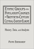 Cover-Bild zum Titel 'Ethnic Groups and Population Changes in Twentieth Century Eastern Europe' von 'Piotr Eberhardt, Jan Owsinski'