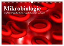 Mikrobiologie. Mikroorganismen, Genetik und Zellen (Wandkalender 2025 DIN A3 quer), CALVENDO Monatskalender - Elisabeth Stanzer