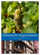 Cover-Bild zum Titel 'Elsässische Impressionen. Zwischen Weinbergen und Fachwerk (Wandkalender 2027 DIN A4 hoch), CALVENDO Monatskalender' von 'Christine Wirges'