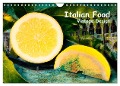 Italian Food - Vintage Design (Wandkalender 2025 DIN A4 quer), CALVENDO Monatskalender - Carmen Steiner