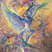 Cover-Bild zum Titel 'Celestial Journeys by Josephine Wall Wall Calendar 2026 (Art Calendar)' von ''