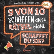 Cover-Bild zum Titel '9 von 10 schaffen diese Rätsel nicht - schaffst du sie? - Vol. 1' von 'Frank Passfeller'