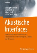 Cover-Bild zum Titel 'Akustische Interfaces' von ''