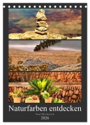 Cover-Bild zum Titel 'Naturfarben entdecken (Tischkalender 2026 DIN A5 hoch), CALVENDO Monatskalender' von 'Paul Michalzik'