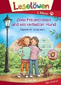 Cover-Bild zum Titel 'Leselöwen 1. Klasse - Zwei Freundinnen und ein verliebter Hund' von 'Katja Richert'