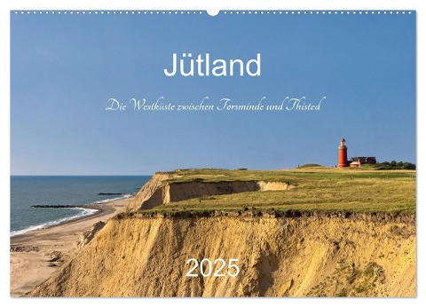 Jütland. Die Westküste zwischen Torsminde und Thisted (Wandkalender 2025 DIN A2 quer), CALVENDO Monatskalender - Klaus Kolfenbach