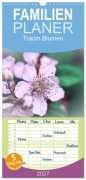 Cover-Bild zum Titel 'Familienplaner 2027 - Traum Blumen mit 5 Spalten (Wandkalender, 21 x 45 cm) CALVENDO' von 'M. F. W.'