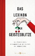 Cover-Bild zum Titel 'Das Lexikon der Geistesblitze' von ''