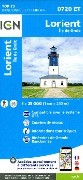 Cover-Bild zum Titel 'Lorient Ile de Groix 1:25 000' von ''
