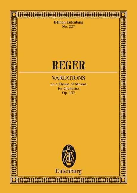 Variations and Fugue - Max Reger
