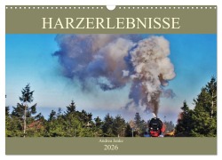 Cover-Bild zum Titel 'Harzerlebnisse (Wandkalender 2026 DIN A3 quer), CALVENDO Monatskalender' von 'Andrea Janke'