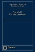 Cover-Bild zum Titel 'Festschrift für Thomas Heidel' von ''