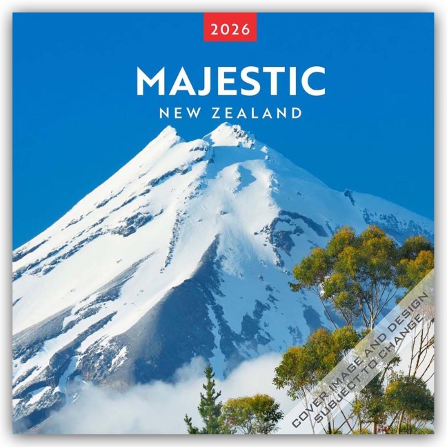 Majestic New Zealand - Neuseeland 2026 - Wandkalender - 