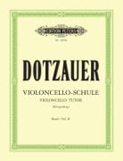 Cover-Bild zum Titel 'Violoncello-Schule - Band 2: Zweite bis fünfte Lage' von 'Justus Johann Friedrich Dotzauer'