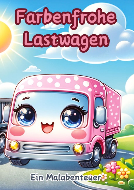 Farbenfrohe Lastwagen - Maxi Pinselzauber