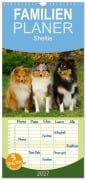 Cover-Bild zum Titel 'Familienplaner 2027 - Sheltie 2027 mit 5 Spalten (Wandkalender, 21 x 45 cm) CALVENDO' von 'Sigrid Starick'