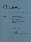 Cover-Bild zum Titel 'Chausson, Ernest - Poème op. 25 für Violine und Orchester' von 'Ernest Chausson'