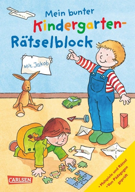 Mein bunter Kindergarten-Rätselblock - Hanna Sörensen, Laura Leintz