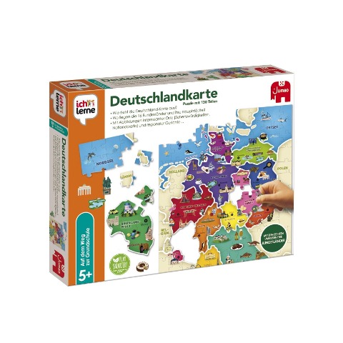 Ich lerne Deutschlandkarte - 