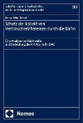 Cover-Bild zum Titel 'Schutz der kollektiven Verbraucherinteressen durch die BaFin' von 'Jonas Béla Diebel'