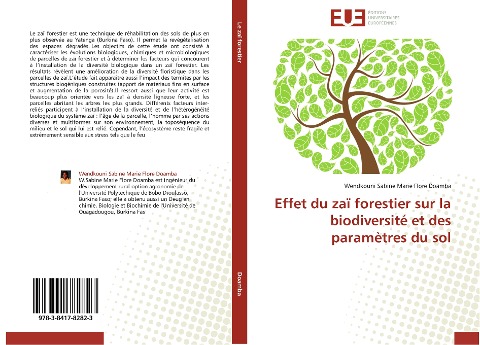 Effet du zaï forestier sur la biodiversité et des paramètres du sol - Wendkouni Sabine Marie Flore Doamba