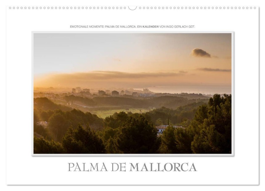 Emotionale Momente: Palma de Mallorca (Wandkalender 2026 DIN A2 quer), CALVENDO Monatskalender - Ingo Gerlach GDT