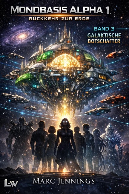MONDBASIS ALPHA 1: RÜCKKEHR ZUR ERDE - Band 3 - Galaktische Botschafter - Marc Jennings