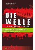Cover-Bild zum Titel '"Die Welle" Unterrichtsmaterial' von 'Katja Göddemeyer'